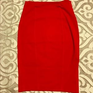 Red Express skirt